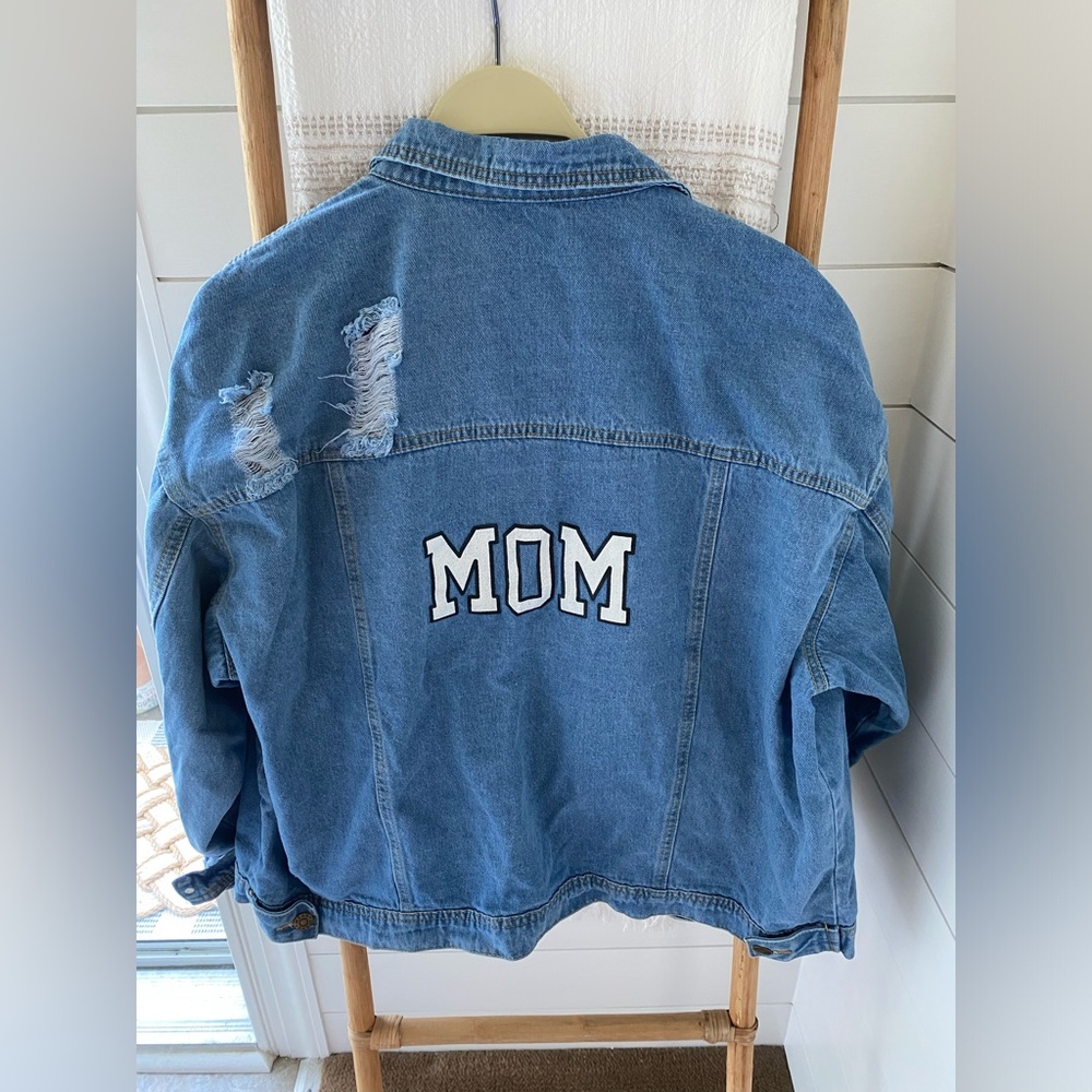 Mama denim jacket